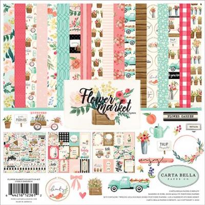 Carta Bella Flower Market -  Collection Kit